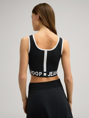 JOOP! Jeans Knitted top 'Kama' in Black