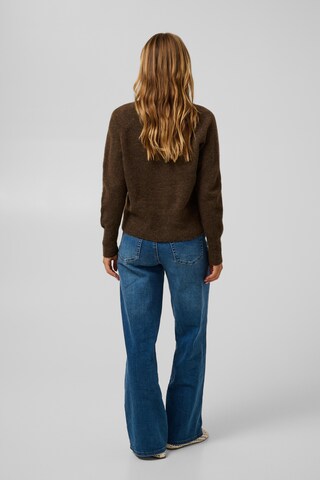 Kaffe - Pullover 'Niel' em castanho