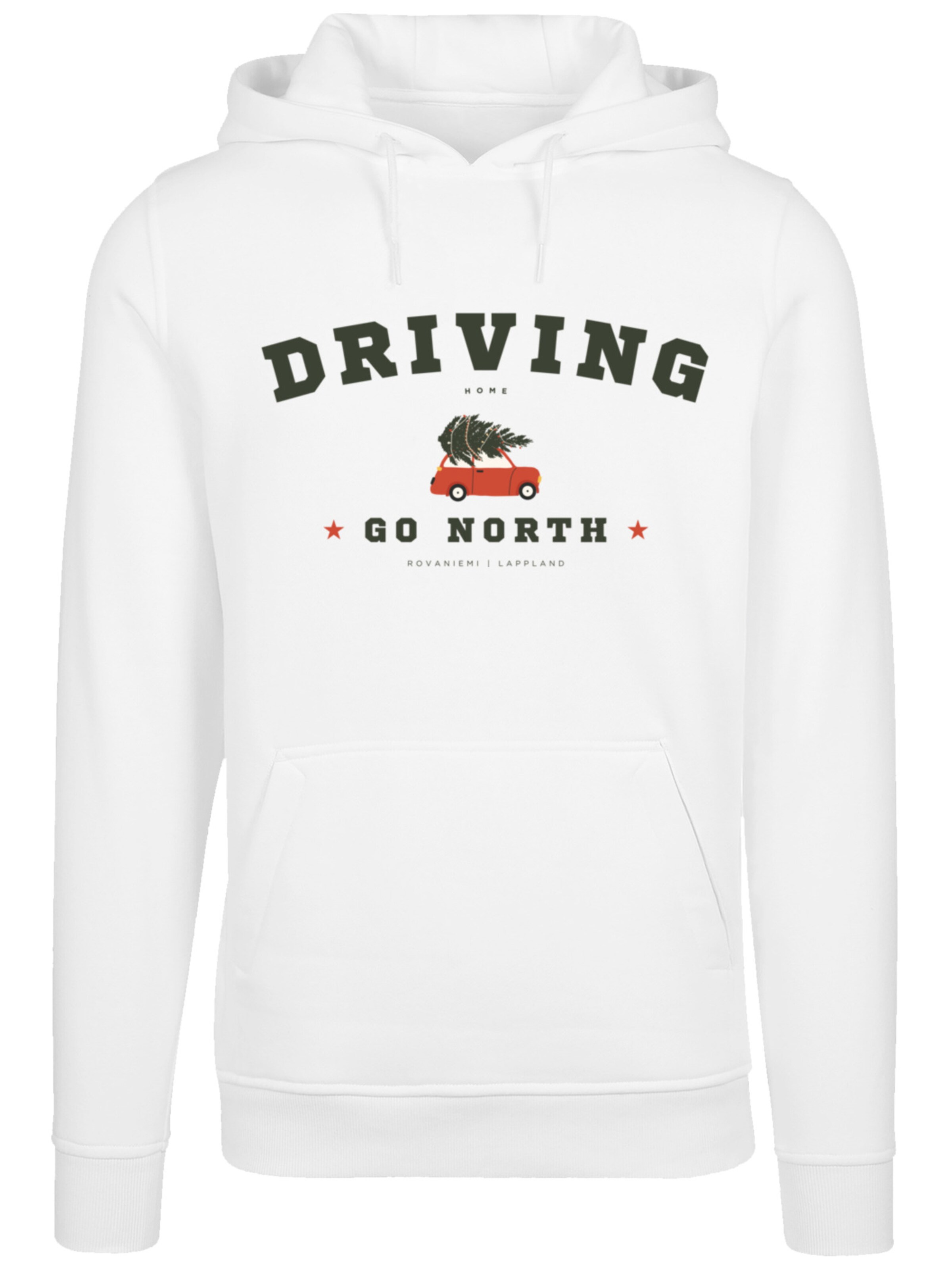 Sweat-shirt F4NT4STIC en blanc : devant