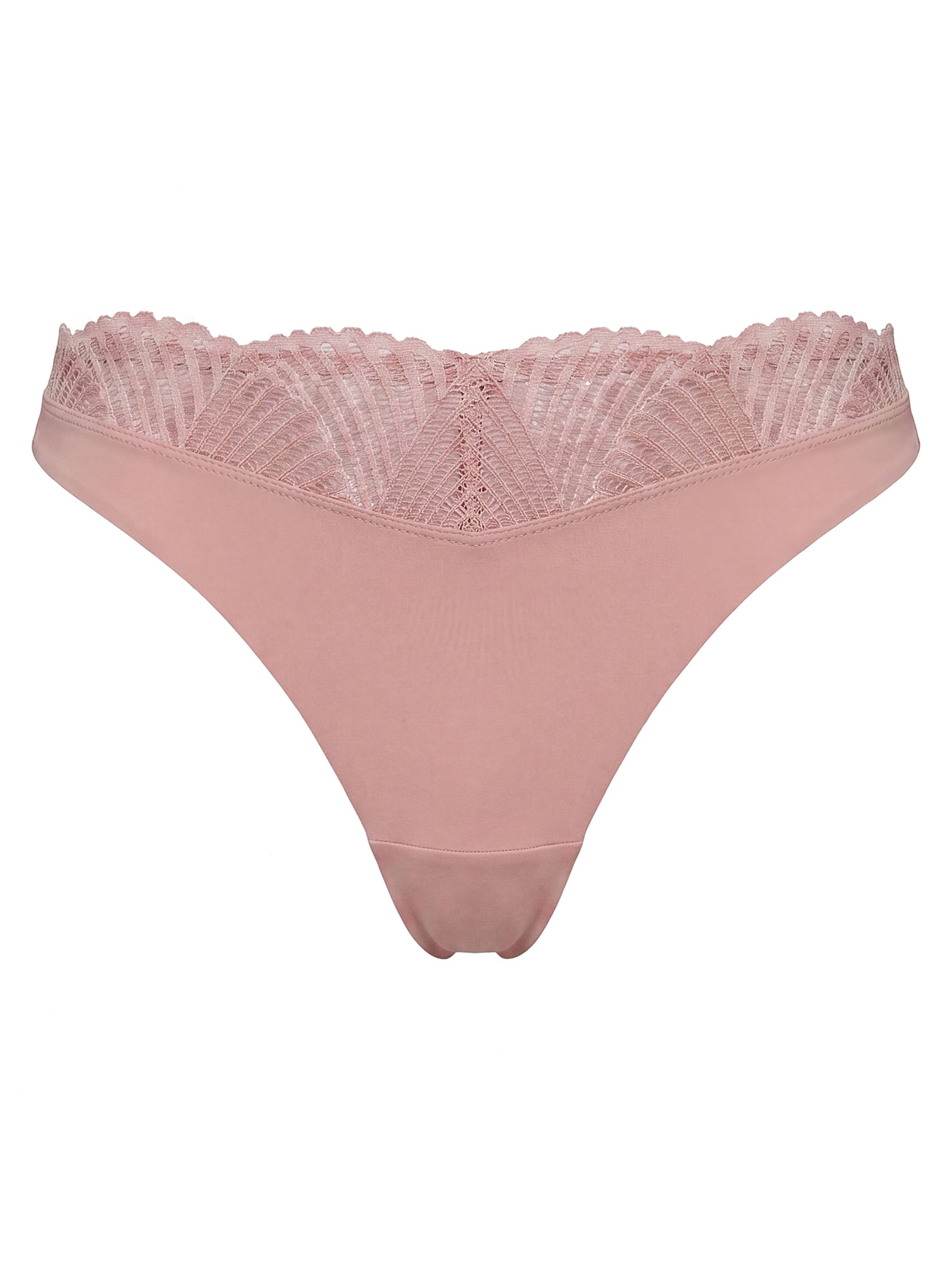 String Calvin Klein en rose : devant