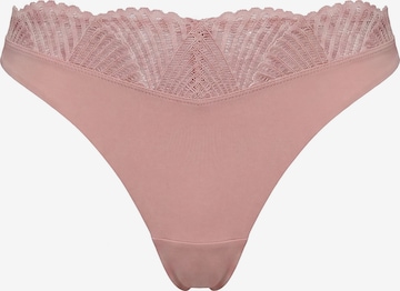String Calvin Klein en rose : devant