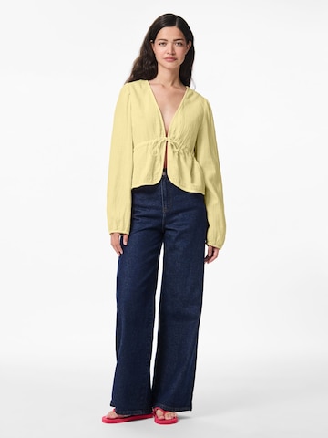 PIECES Blouse in Geel