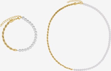 Heideman Jewelry Set 'Daven' in Gold: front