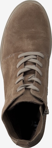 WALDLÄUFER Lace-Up Ankle Boots 'Luise ' in Beige