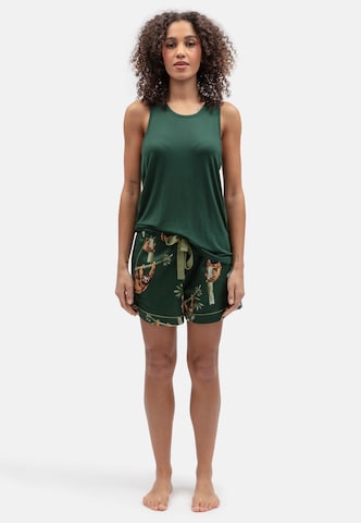 Cyberjammies Slaapshirt 'Ember' in Groen: voorkant