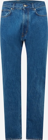 NORSE PROJECTS - Slimfit Vaquero 'Norse' en azul: frente