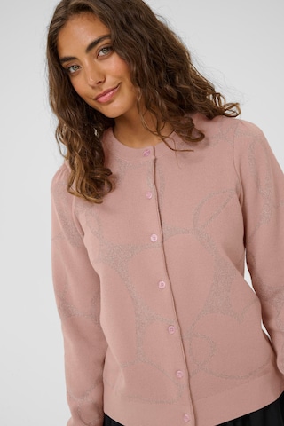 CULTURE Cardigan 'CUhearty' i pink