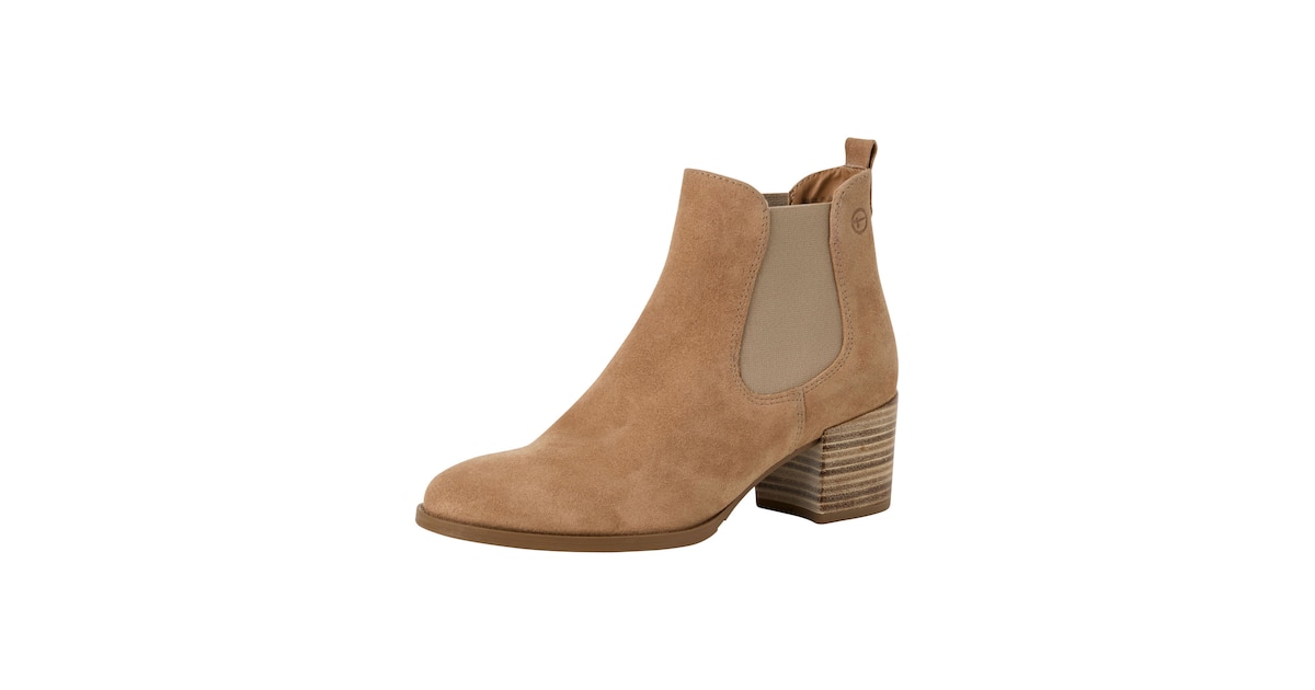 Tamaris Stiefeletten Camel Ankle Boots Suede Gebrüder Götz