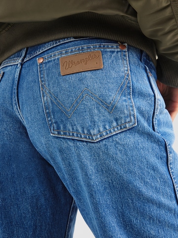 Regular Jeans de la WRANGLER pe albastru
