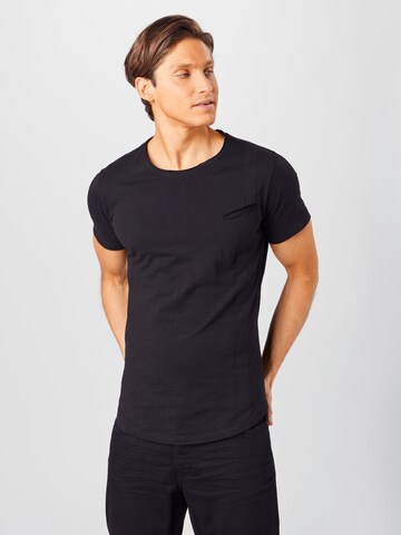 Key Largo Regular fit Shirt 'PHILIPPO' in Black: front