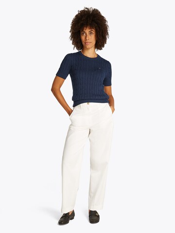 TOMMY HILFIGER Sweter w kolorze niebieski