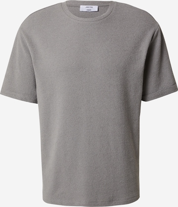 DAN FOX APPAREL Shirt 'Nils' in Grey: front