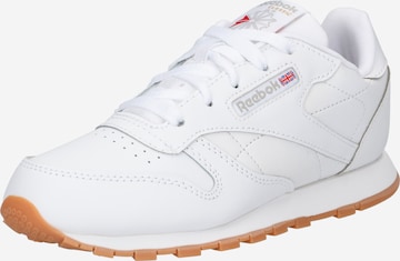 ReebokTenisice 'Classic' - bijela boja: prednji dio