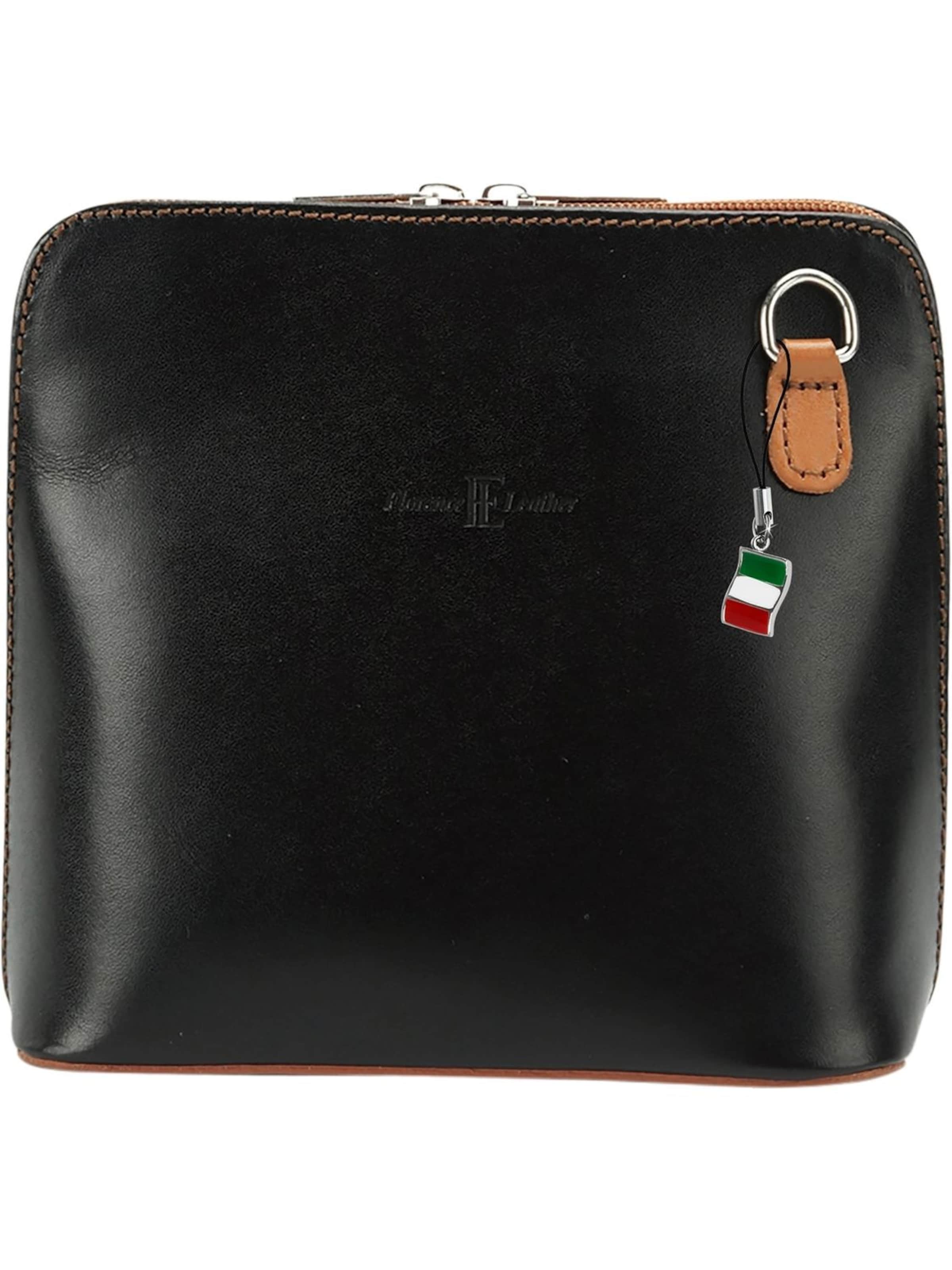 Sac bandoulière Florence en noir : devant