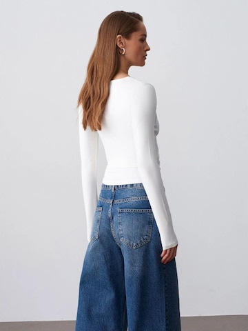 Dilvin Shirt 'Blusen' in White