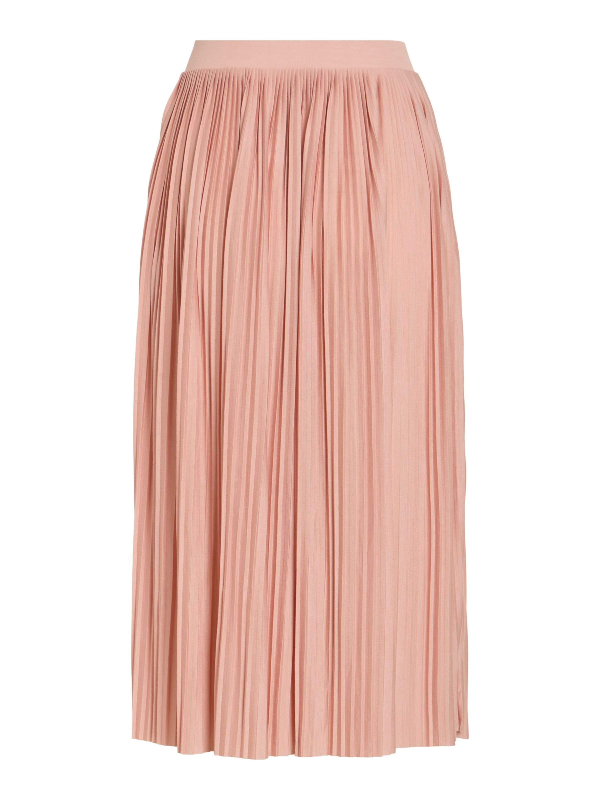 VILA Nederdel 'VIPlis' i pink