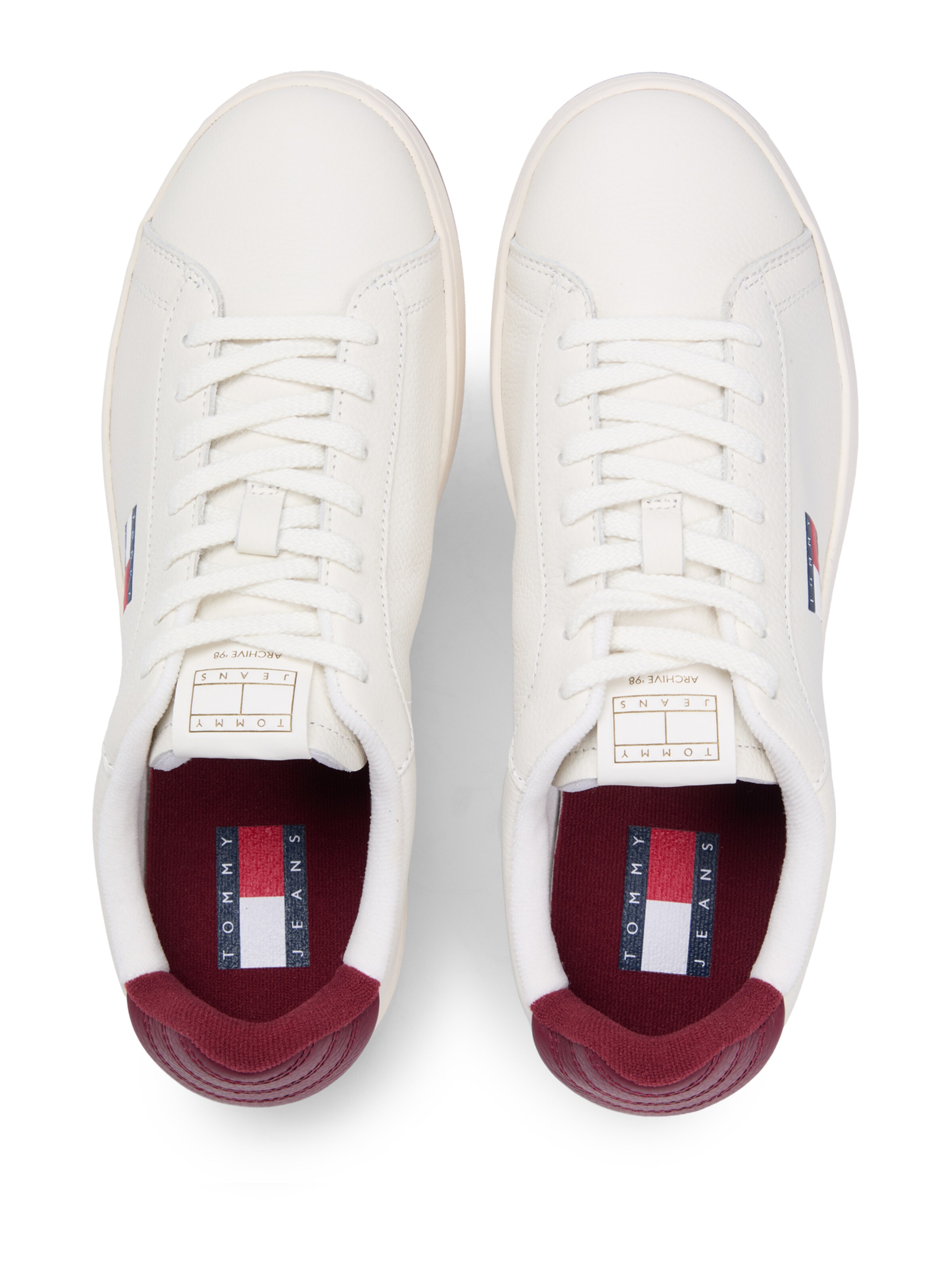 balta Tommy Jeans Sportbačiai be auliuko 'Archive 98'