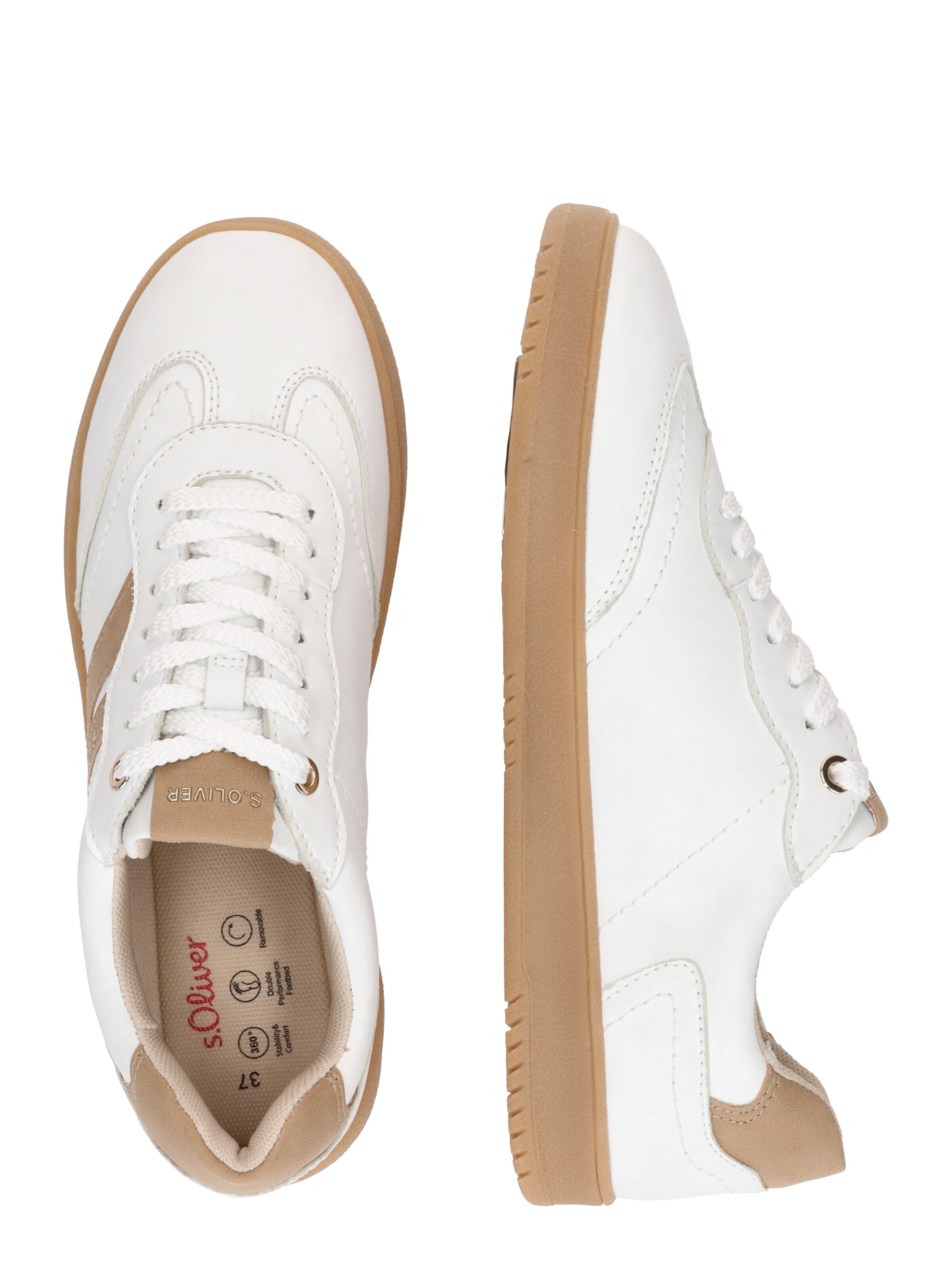 s.Oliver Sneaker in Weiß