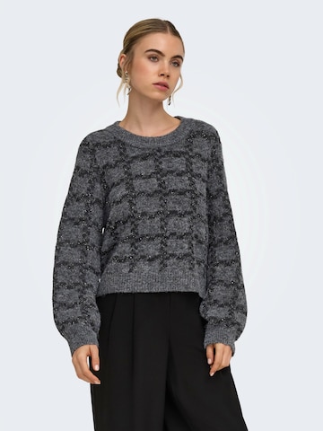ONLY Pullover 'ONLDOFFA' in Grau: Vorderseite