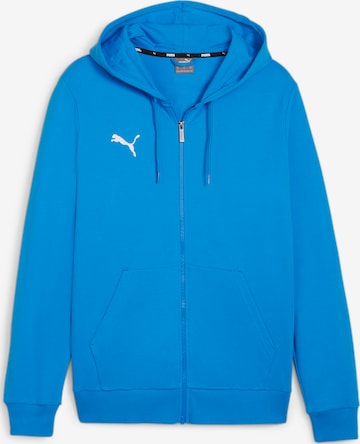 PUMA Sportsweatjacke in Blau: Vorderseite