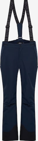North Bend Regular Outdoor Pants in Blue: front
