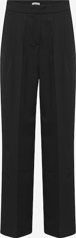 2NDDAY Wide leg Pleated Pants 'Mille' in Black: front