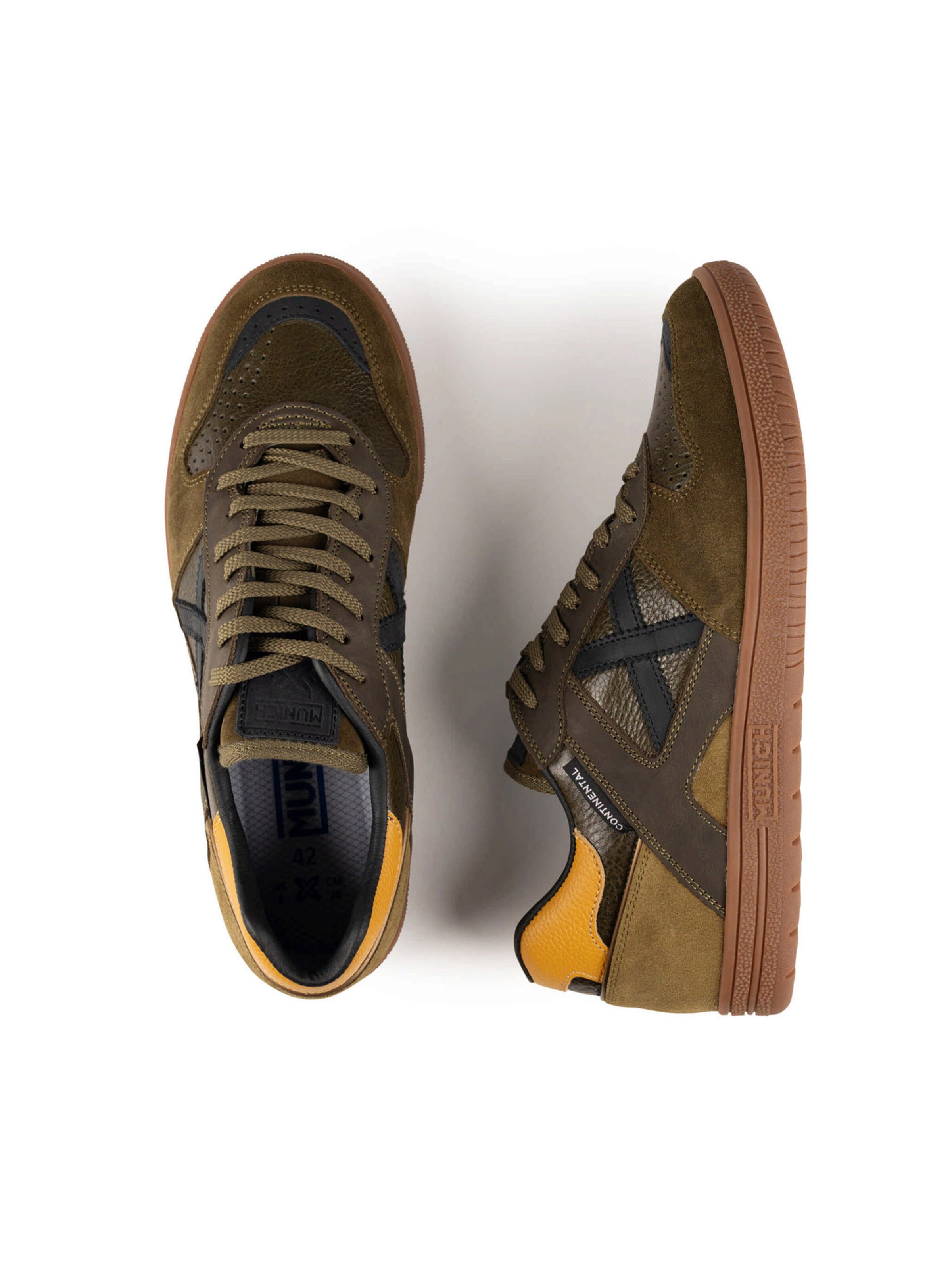 MUNICH Sneakersy niskie 'Continental Premium' w kolorze zielony