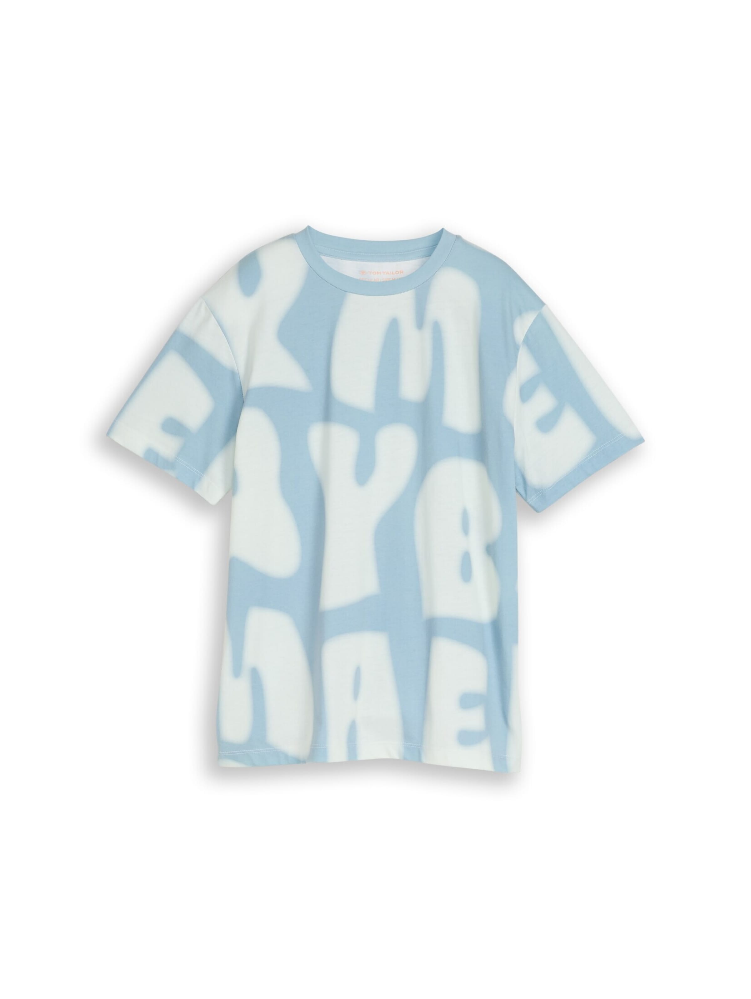 TOM TAILOR Shirt in Blue: front