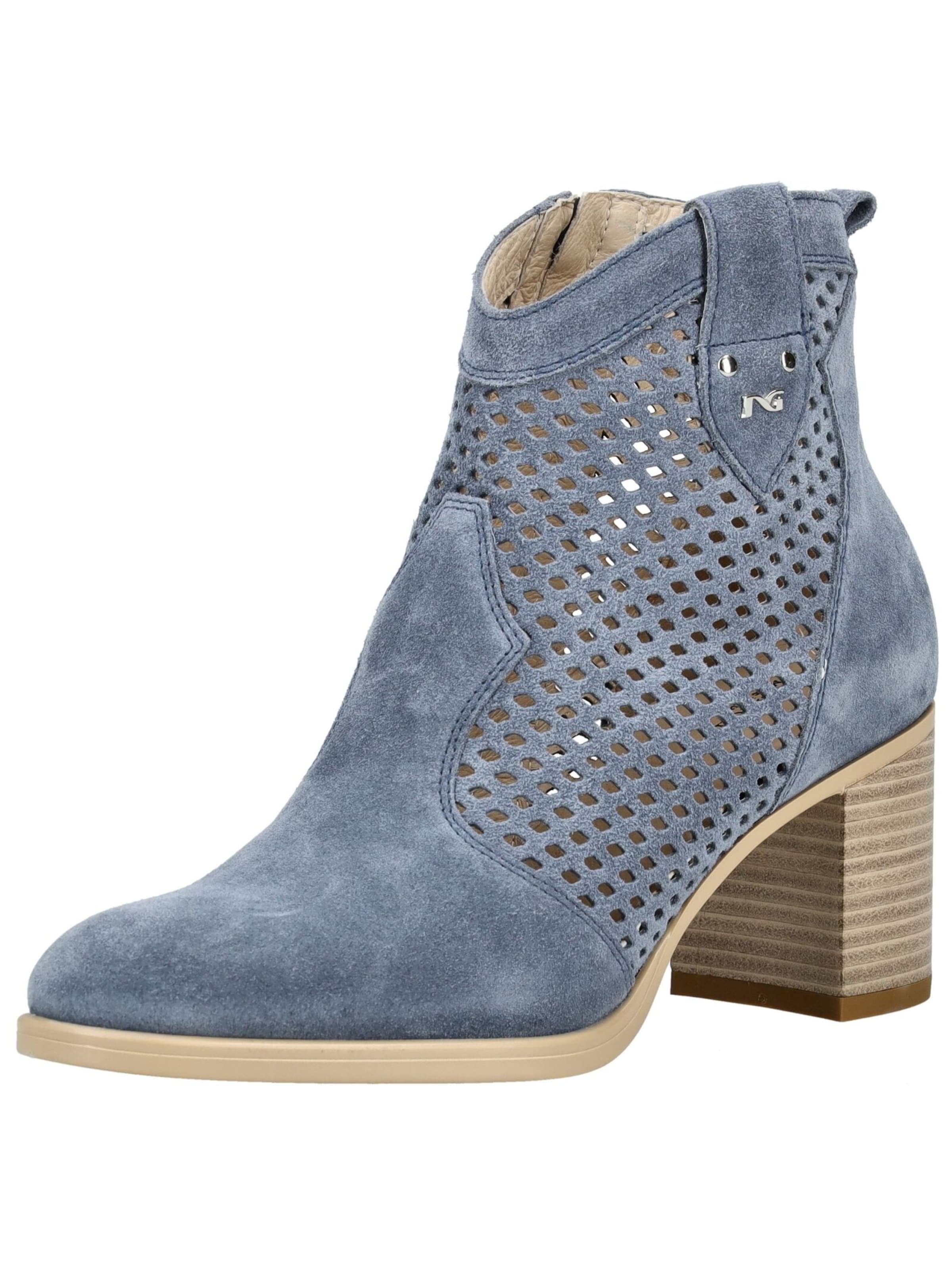 Nero Giardini Stiefelette in Blau: Vorderseite