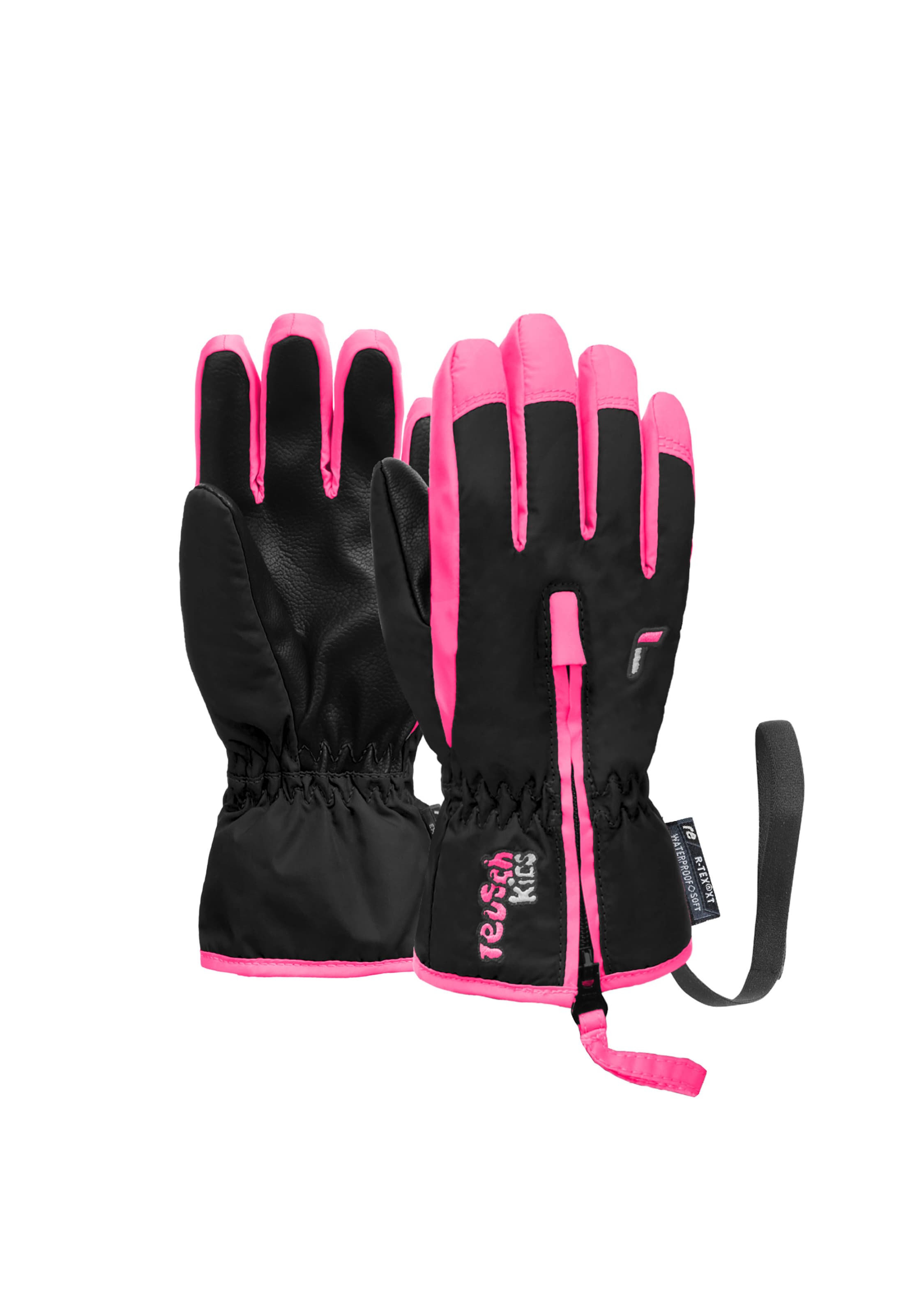REUSCH Sports gloves 'Ben' in Pink: front