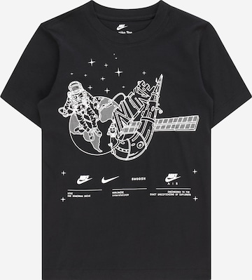 Nike Sportswear T-Shirt in Schwarz: predná strana