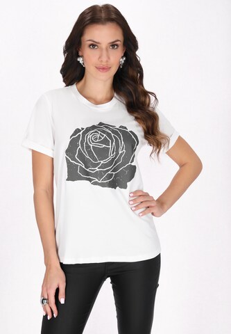 faina Shirt 'Fashion Look ' in White: front