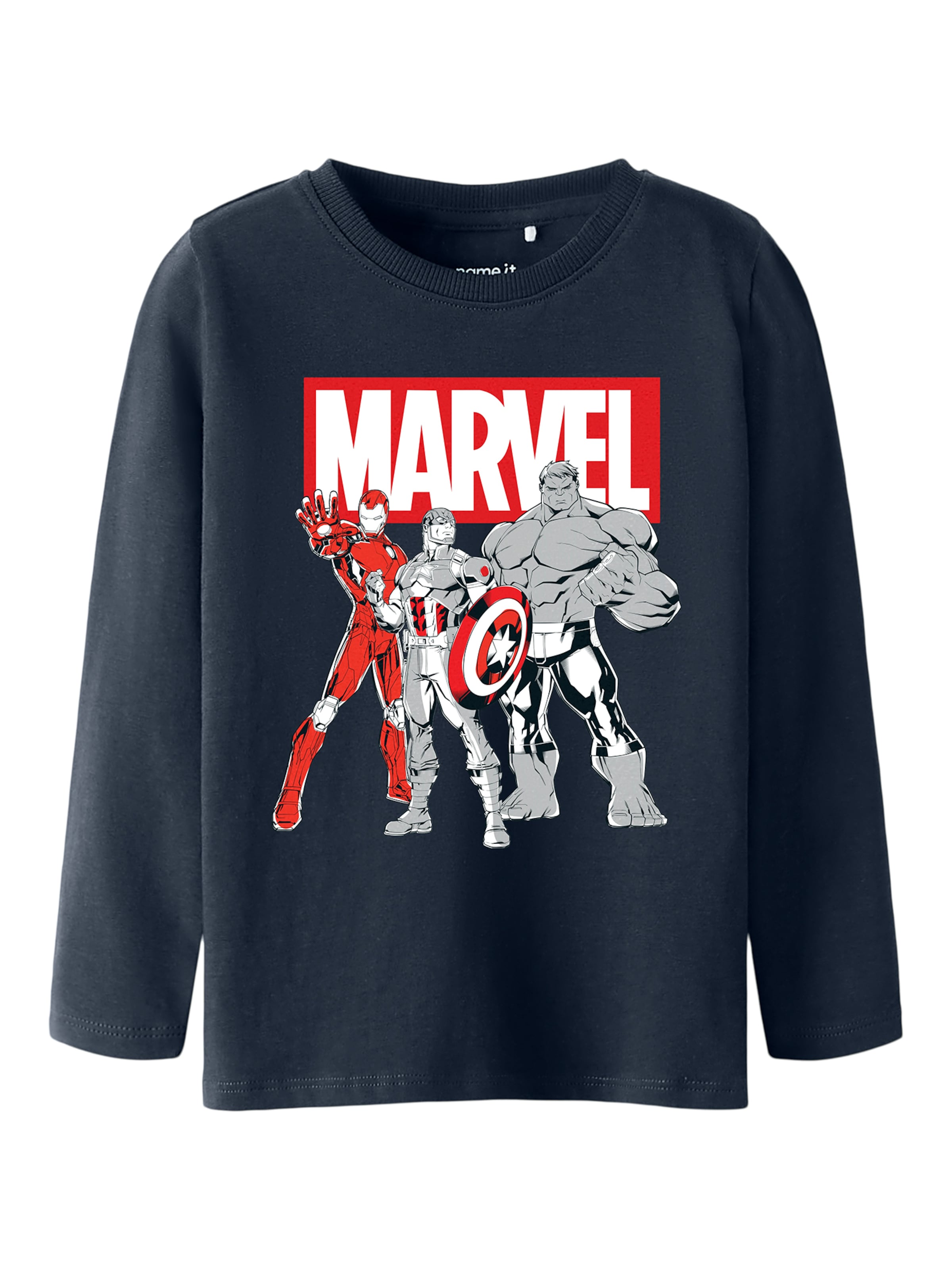 NAME IT Μπλουζάκι 'NMMVODIS MARVEL' σε μπλε: μπροστά