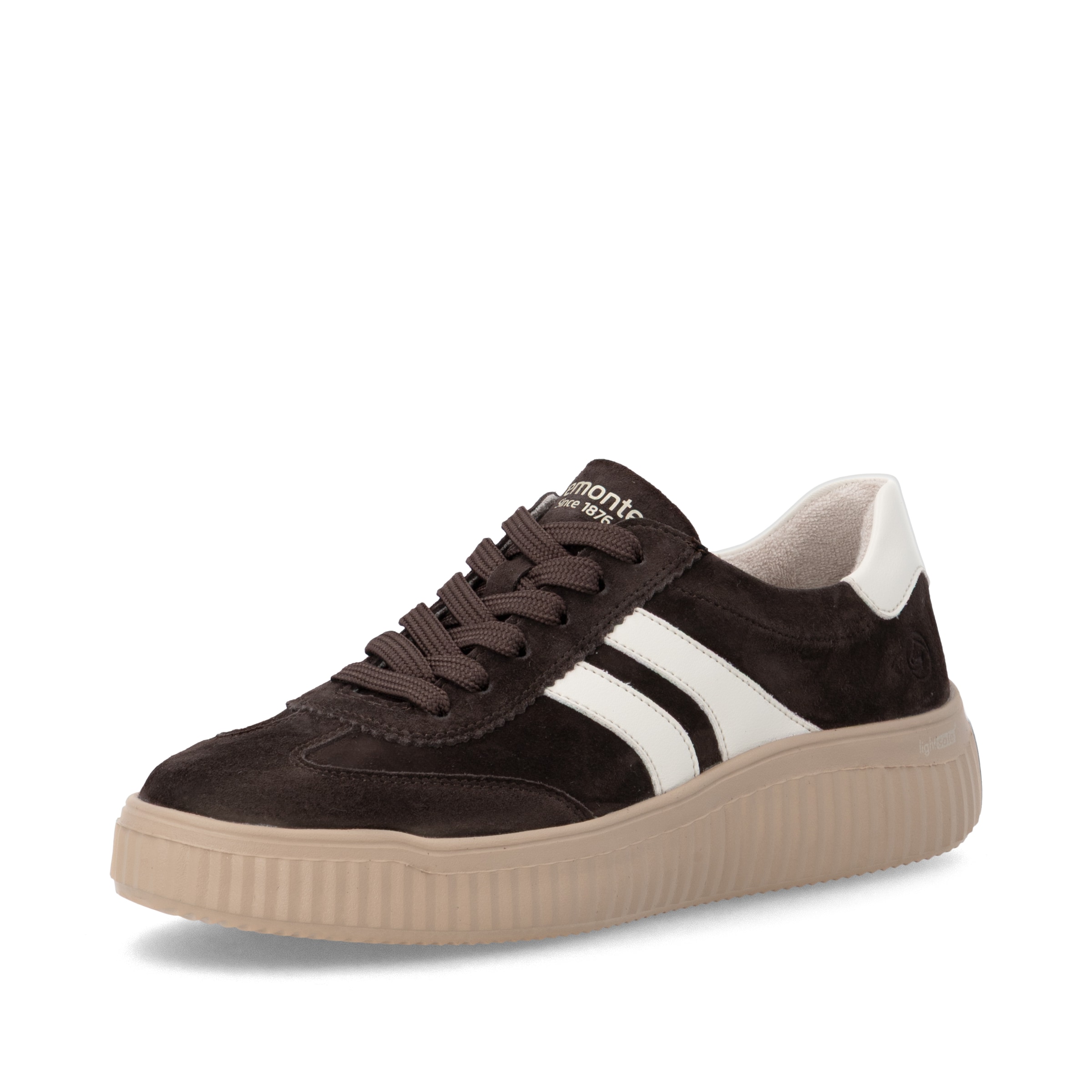 Sneaker bassa di REMONTE in marrone: frontale