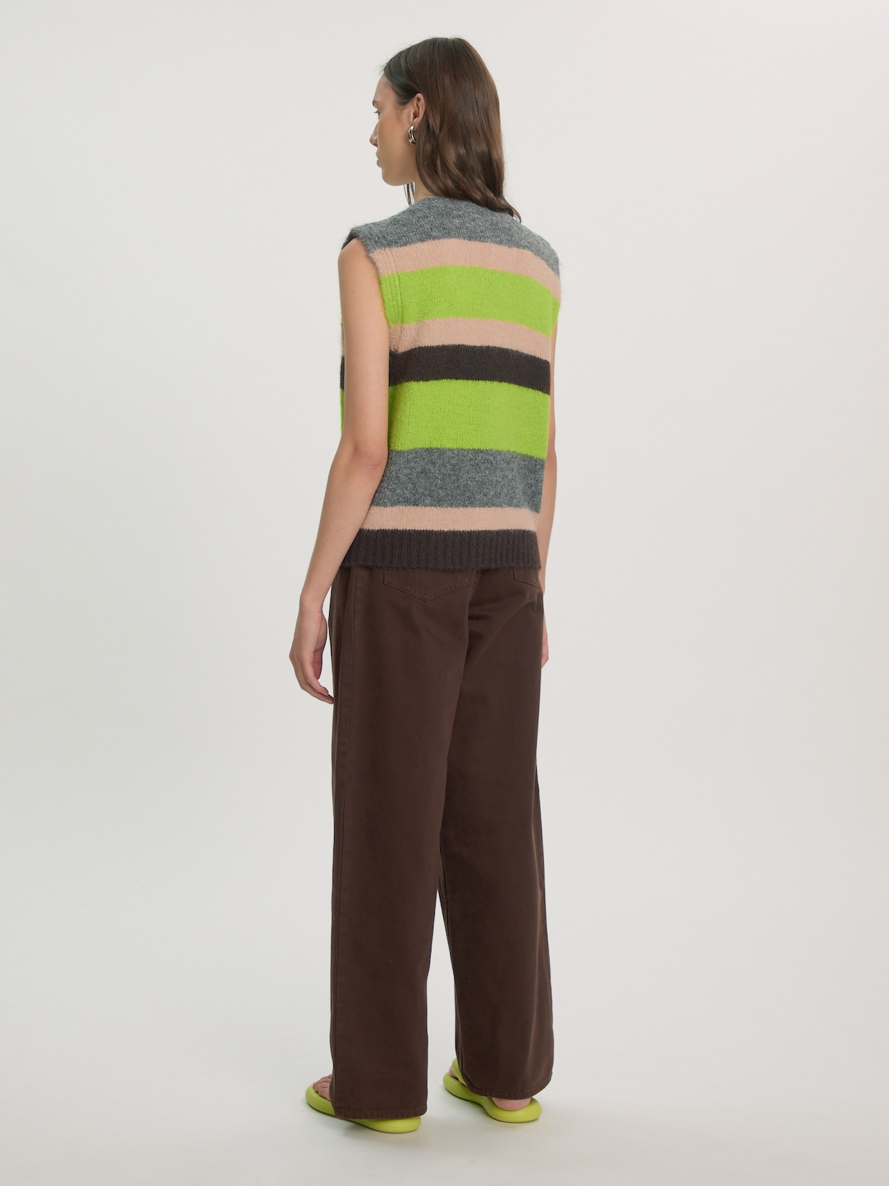 EDITED Nieuwigheden Bodywarmer 'Wedeke' Bruin