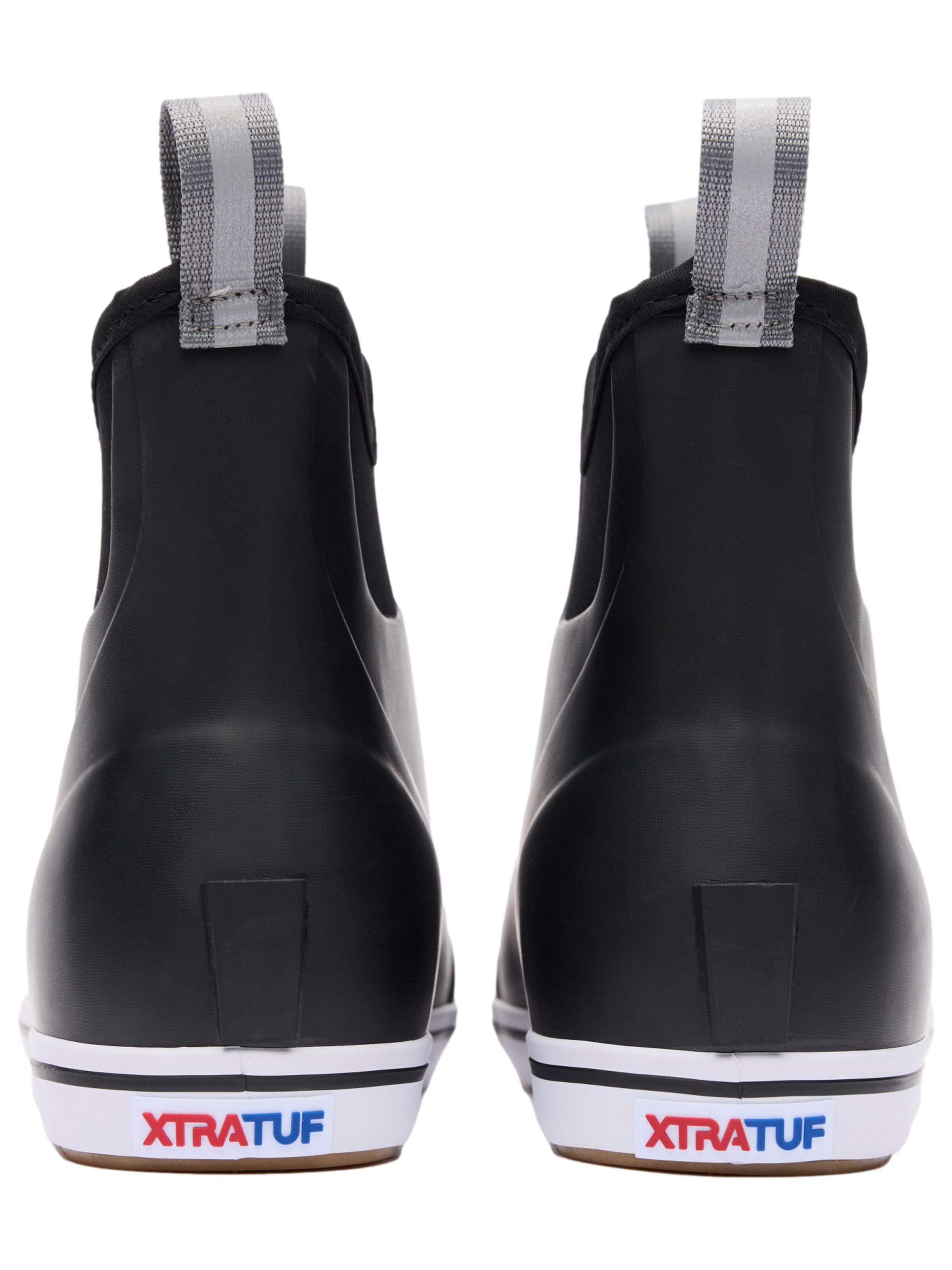 XtraTuf Rubber Boots 'Ankle Deck Boot' in Black