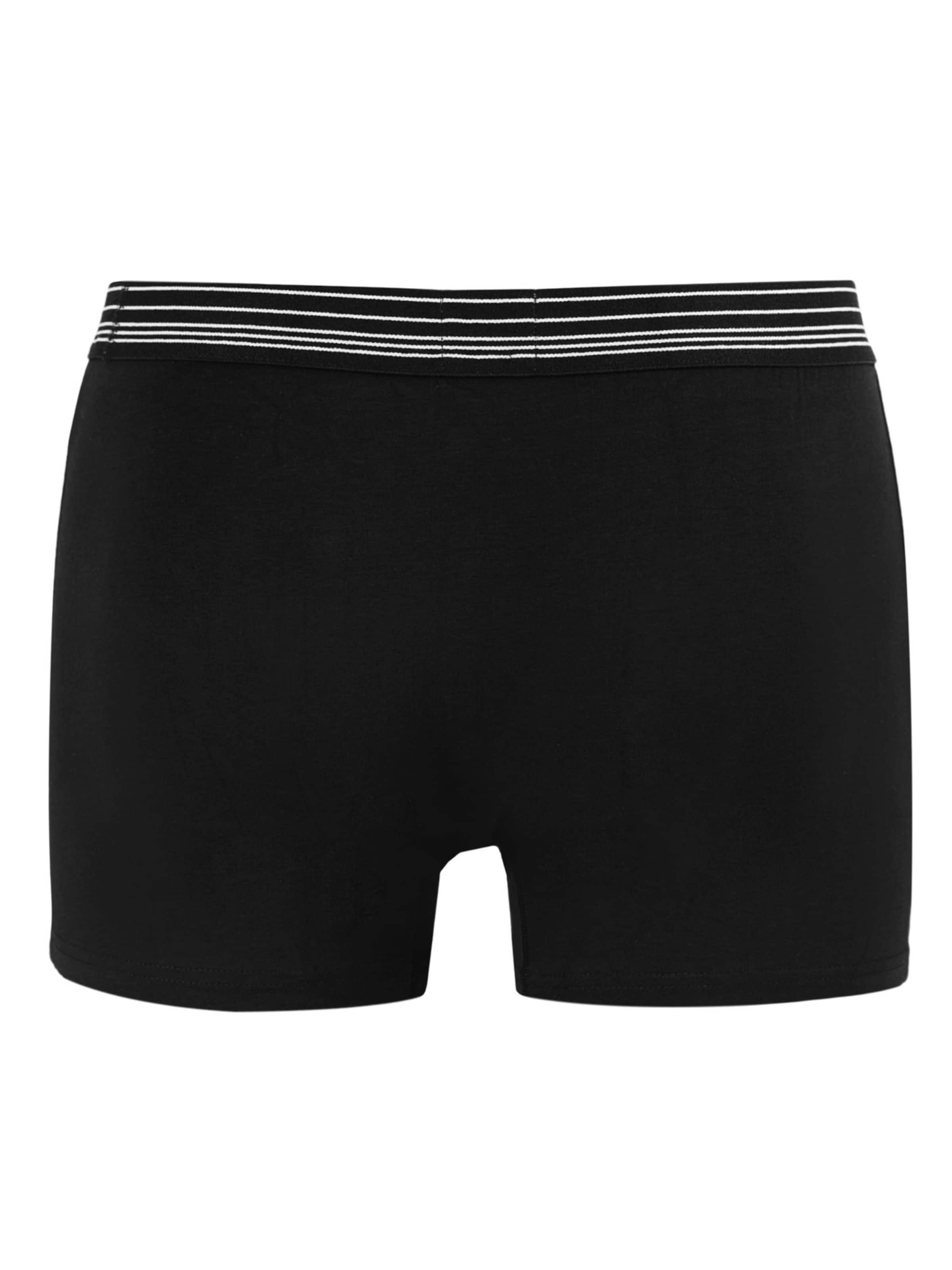 Boxers 'Mustang 3er Pack - Herren Boxershorts aus Baumwolle, Unterhosen für Männer' MUSTANG en noir