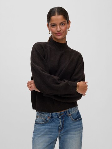 VERO MODA Kampsun 'VMLeaf', värv pruun: eest vaates