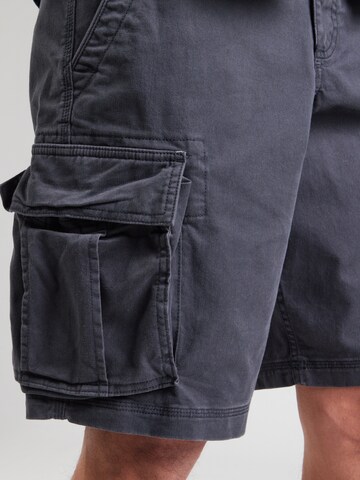 GAP Loosefit Cargo nadrágok - fekete