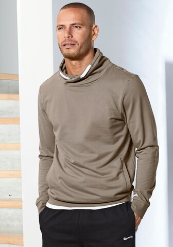 BENCH Sweatshirt in Grau: Vorderseite