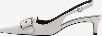 MANGO Slingback Pumps 'Talo YNG' in White, Item view