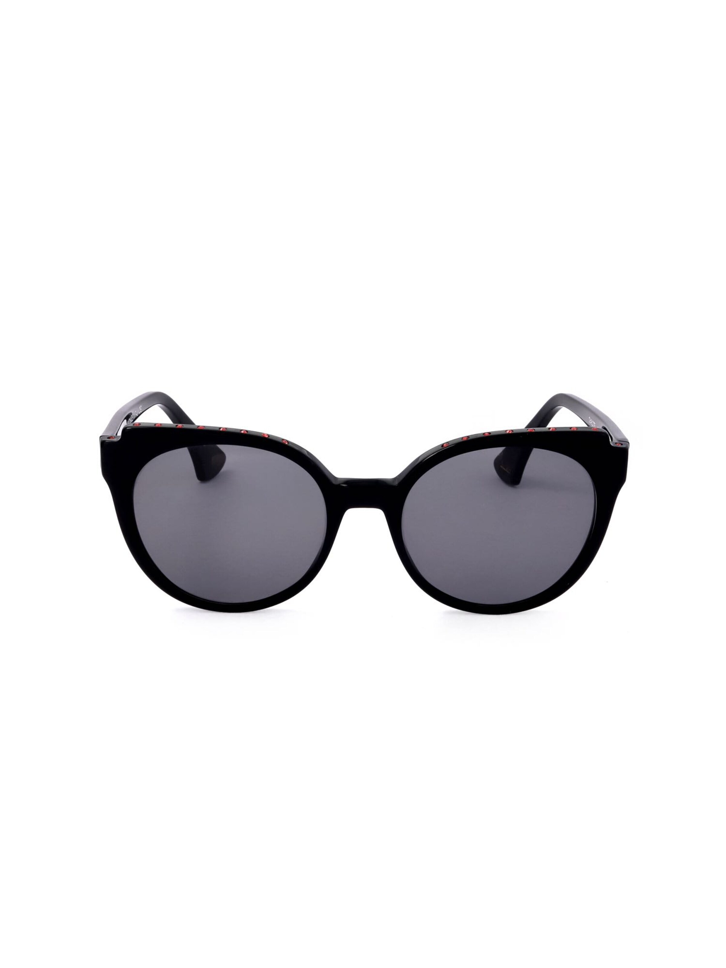 Occhiali da sole 'CHARLOTTE SUN' di Silvian Heach in nero: frontale