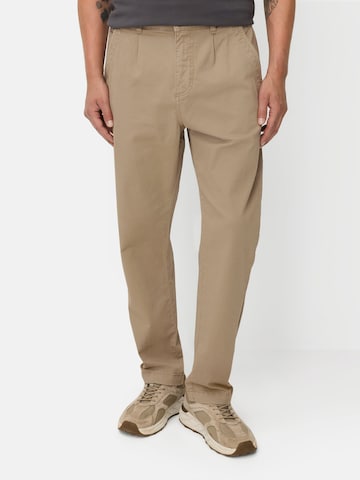 CAMEL ACTIVE - Loosefit Pantalón plisado en beige: frente