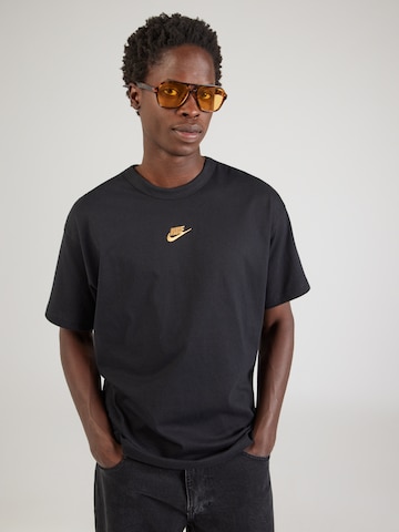Nike Sportswear Μπλουζάκι 'Premium Essential' σε μαύρο: μπροστά