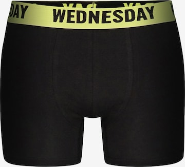 Happy Shorts Boxer shorts ' Monday Sunday ' in Black