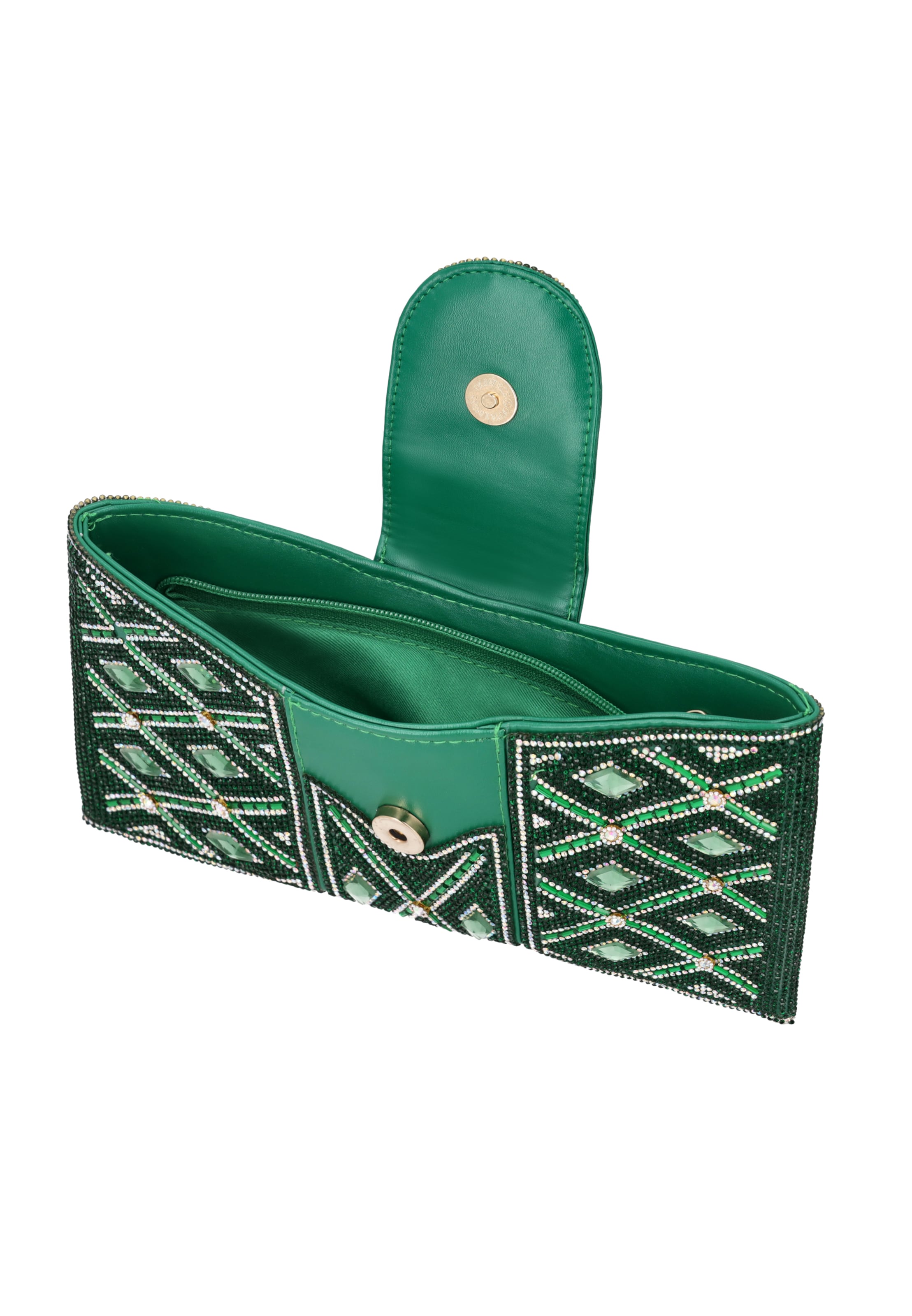 Pochette usha BLACK LABEL en vert