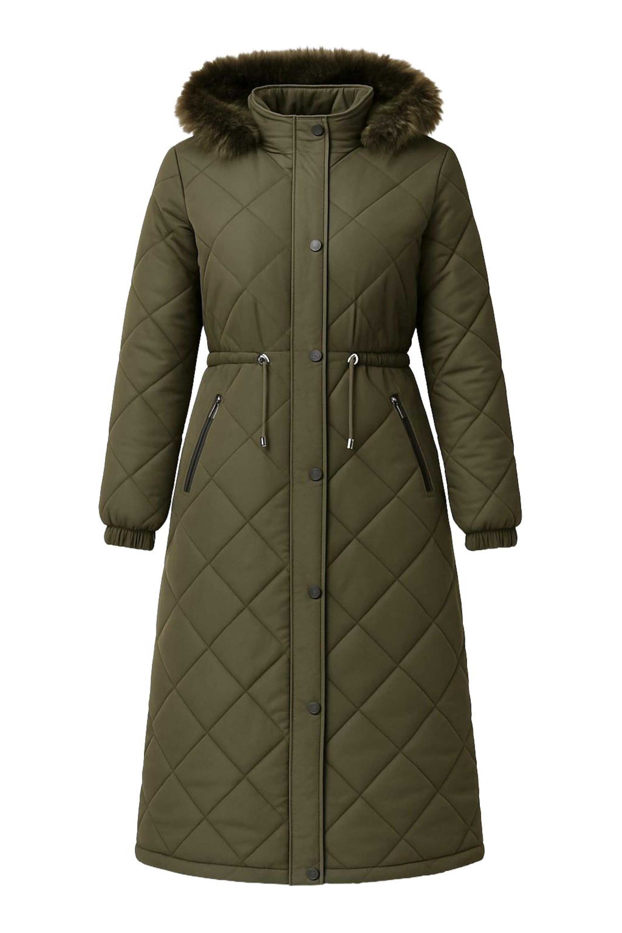 MODAMIHRAM Parka in Grün: Vorderseite