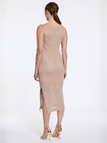 Ana Alcazar Strickkleid ' Danis ' in Beige