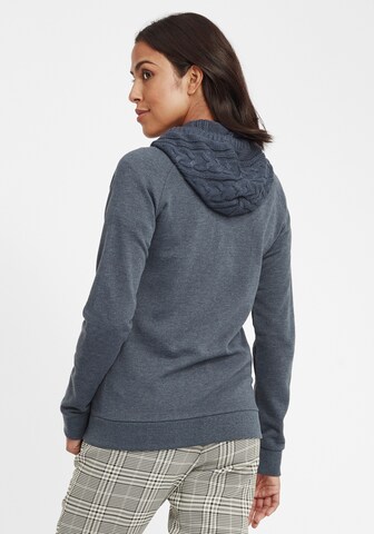 Oxmo Kapuzensweatjacke 'Matilda' in Blau