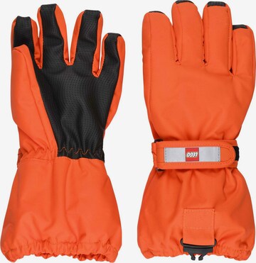 LEGO® kidswear Athletic Gloves 'LWATLIN 700' in Orange